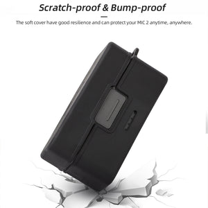 Sunnylife BHT772 Charging Case Wireless Mic Soft Scratch-proof Protective Cover, For DJI Mic 2