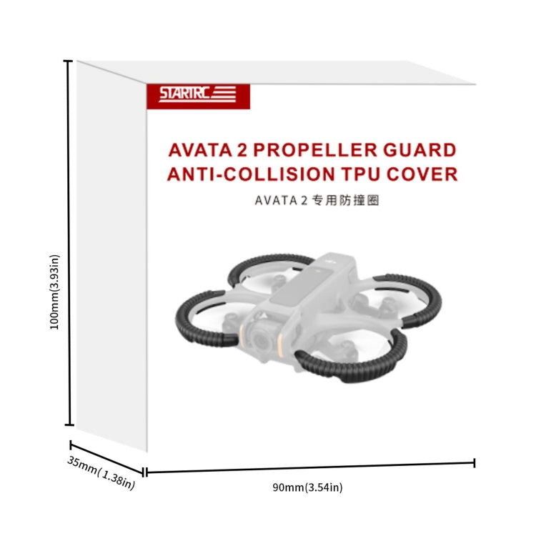 STARTRC Propeller TPU Protective Guard Anti-collision Ring Cover, For DJI AVATA 2