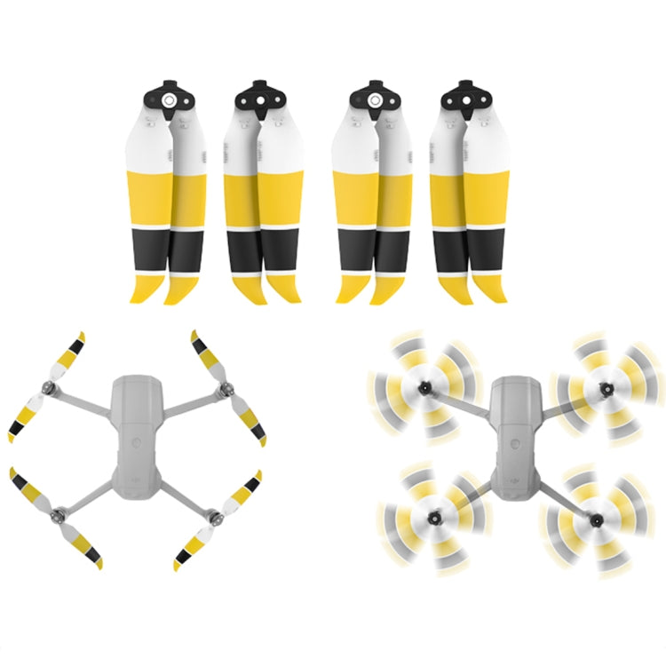 2 Pairs Sunnylife 7238F-3C For DJI Mavic Air 2 Double-sided Two-color Low Noise Quick-release Propellers