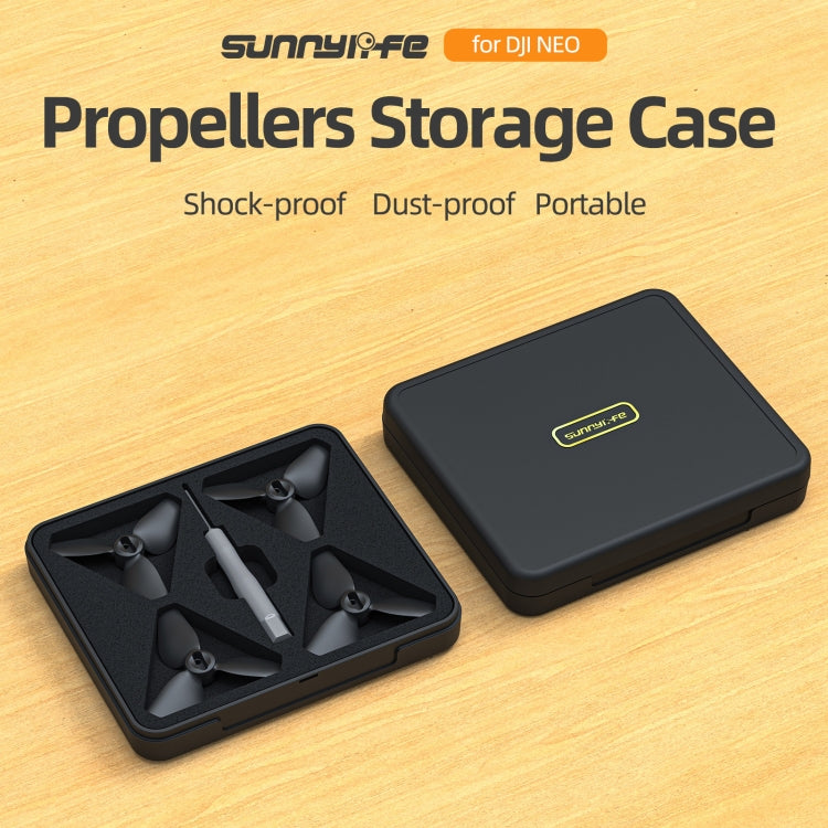 Sunnylife NEO Propellers Case Storage Mini Travel Case Box, For DJI Neo