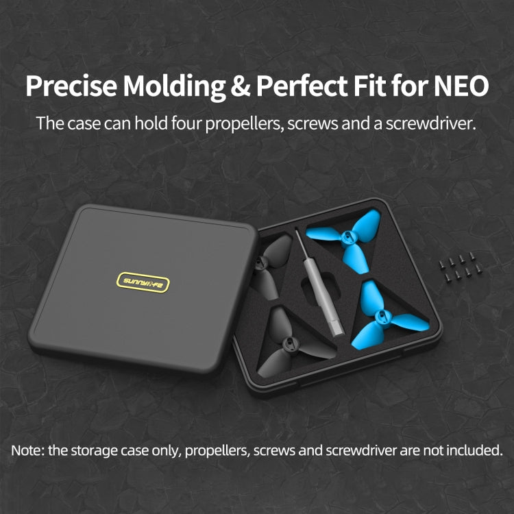 Sunnylife NEO Propellers Case Storage Mini Travel Case Box, For DJI Neo