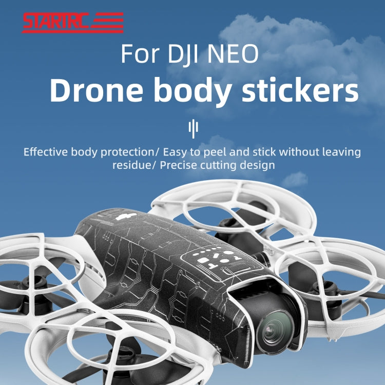 Drone Body Protective Stickers, For DJI Neo