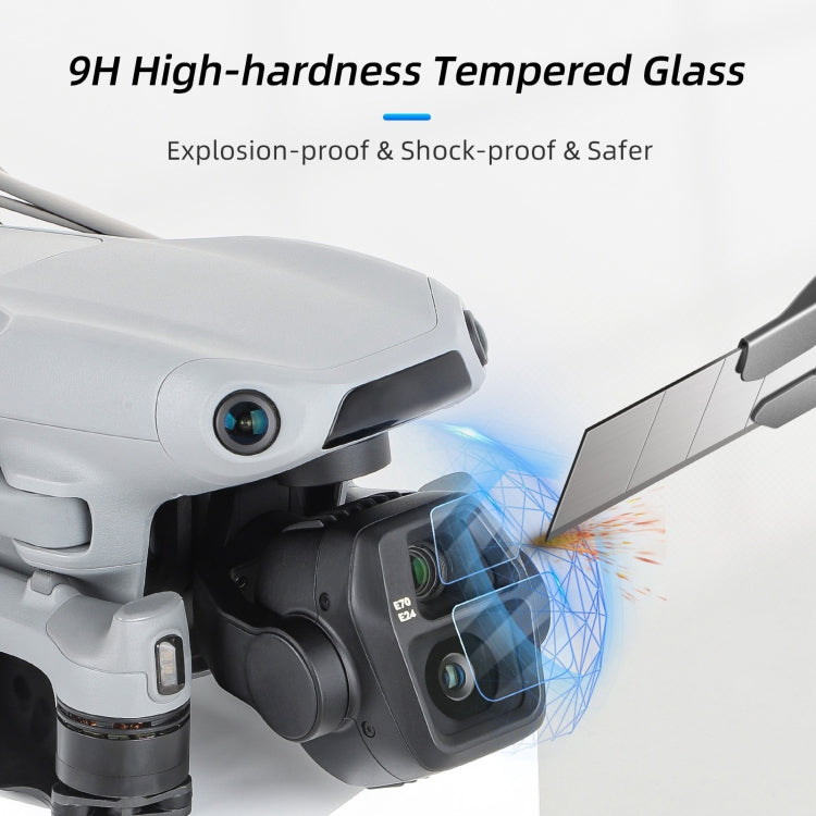 For DJI Air 3S Sunnylife Tempered Glass Film Lens Protector, 1 Set, 2 Sets