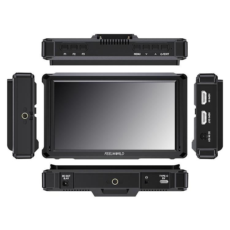 FEELWORLD FW568 Pro 6-inch 1200nit High Bright Camera DSLR Monitor 4K HDMI 60Hz IPS Screen