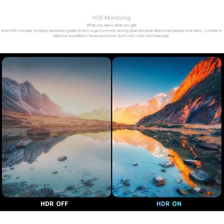 FEELWORLD T7 Pro 7-inch 2000nit Camera Field Video Monitor Aluminium Housing 4K 1920 x 1200 HDMI-compatible IPS Screen