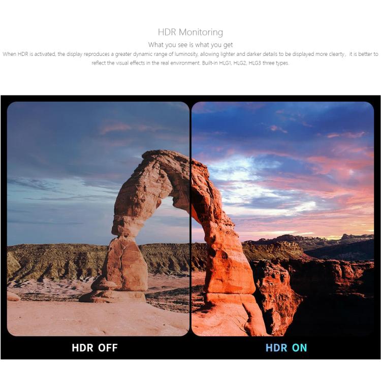 FEELWORLD T7S Pro 7-inch 2000nit High Brightness Filed Camera Video Monitor 3G SDI 4K 60Hz HDMI-compatible 1920 x 1200 IPS Screen