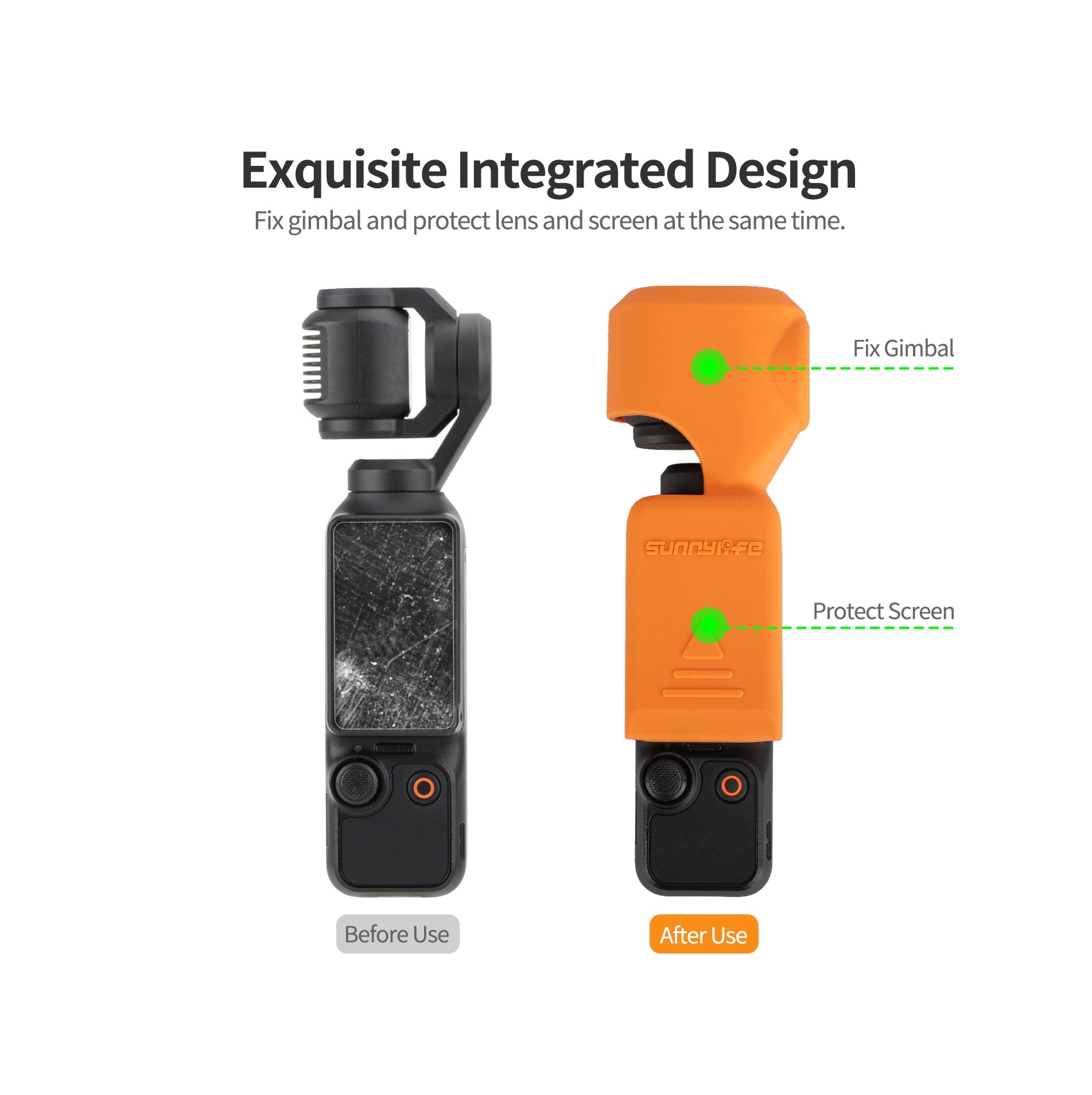 Gimbal & Screen Protector Cover for Osmo Pocket 3