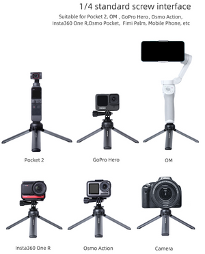 Hand Grip Tripod for Osmo Action 5 Pro / Osmo Action 4 3 2 1