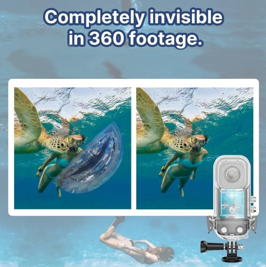 Invisible Super Dive Case for Insta360 X4