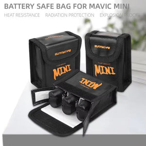 Lipo Safe Battery Bag for Mavic Mini / Mini SE / Mini 2 / Mini 2 SE / Mini 4K