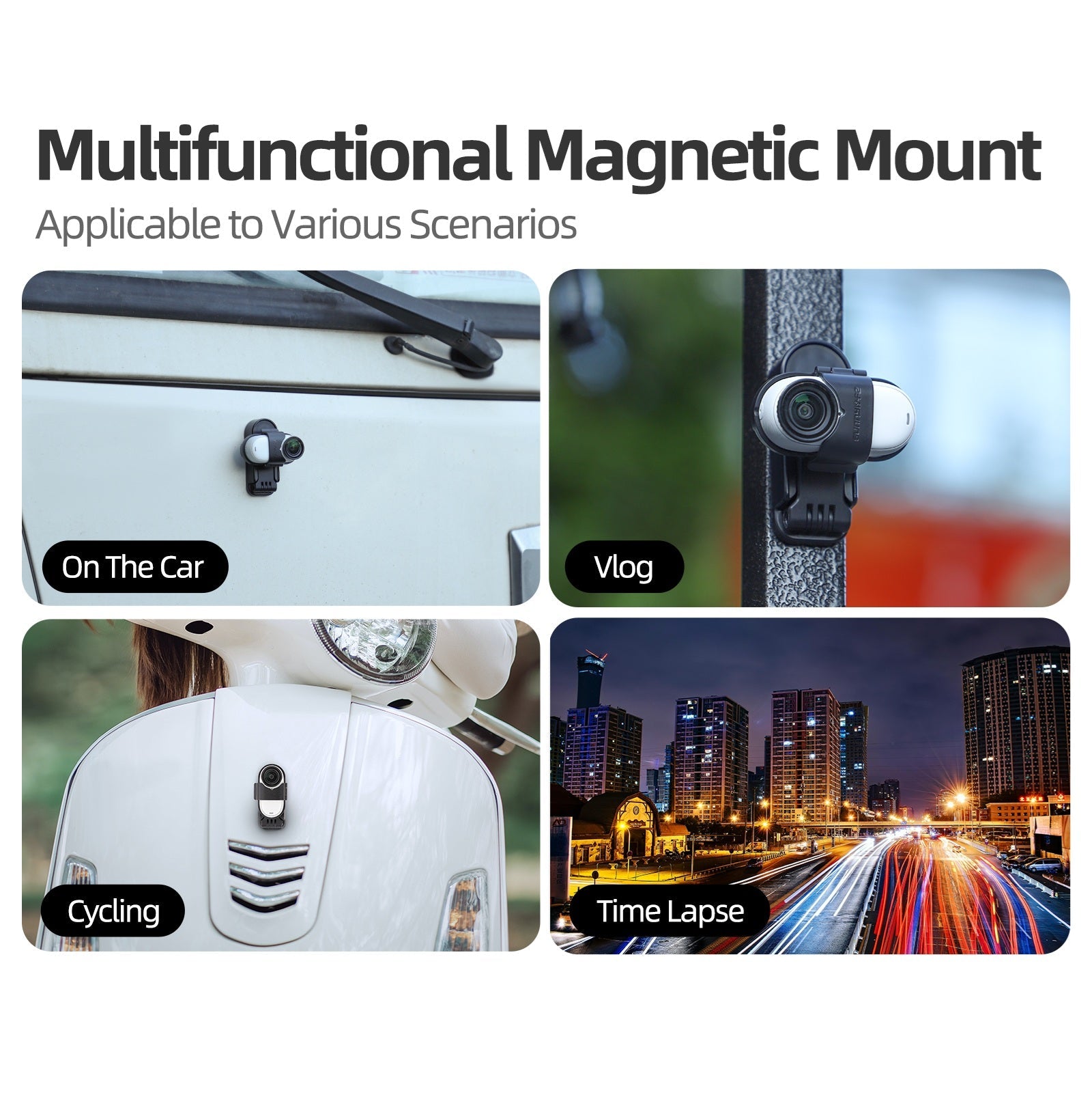 Magnetic Mount Base for Insta360 GO 3 / GO 3S