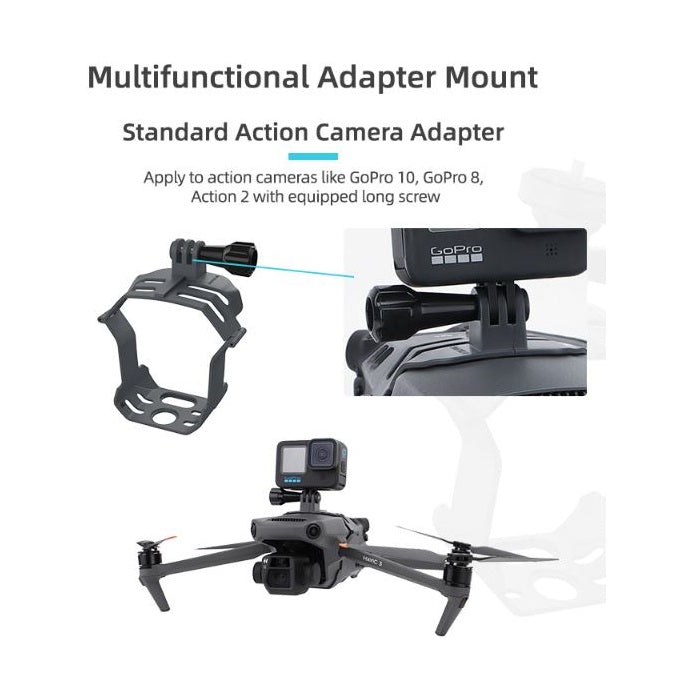 Action Camera Mounting Bracket for Mavic 3 Pro / Mavic 3 Classic / Mavic 3