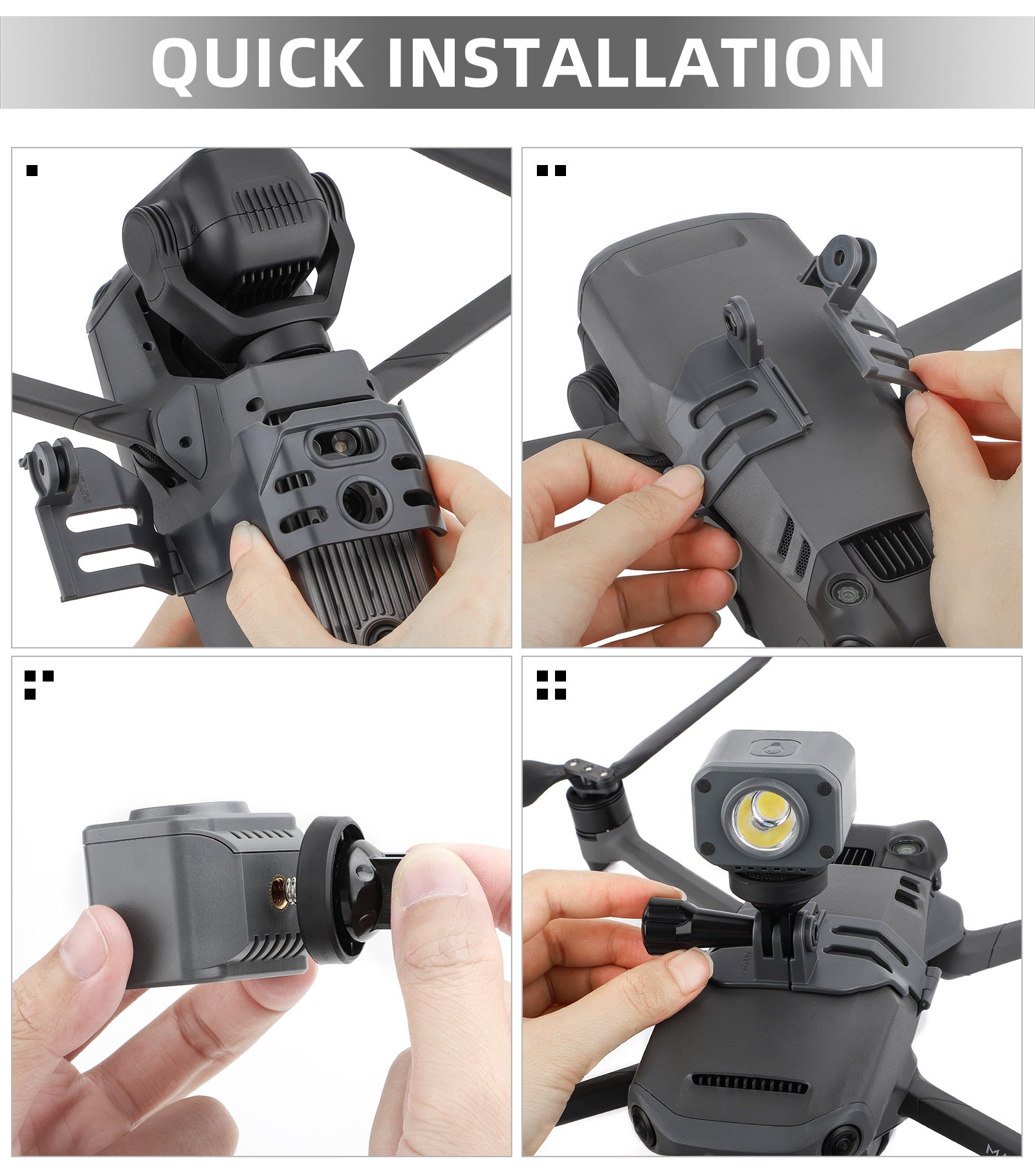 Mavic 3 Mounting Bracket for GoPro