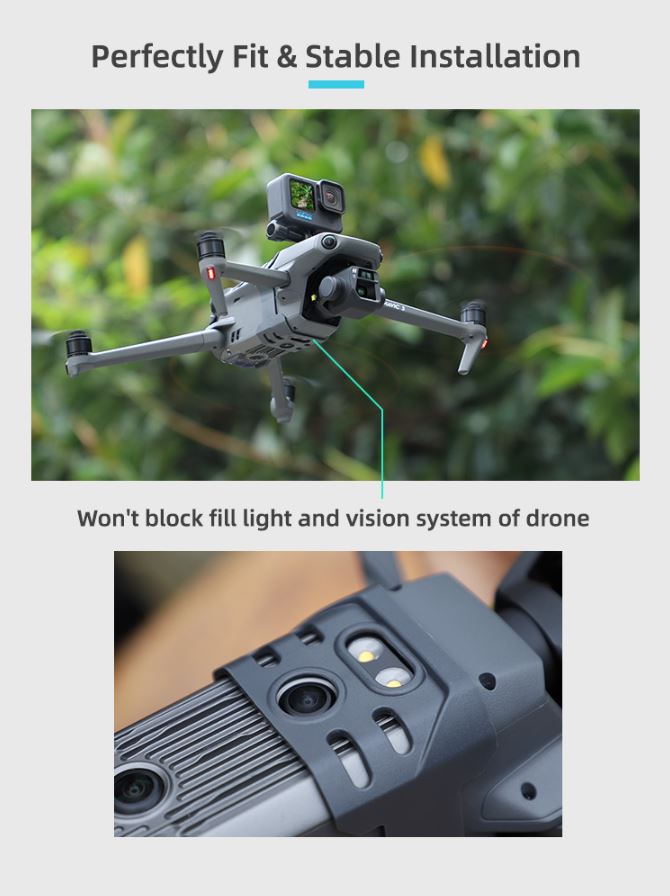 Action Camera Mounting Bracket for Mavic 3 / Mavic 3 Classic