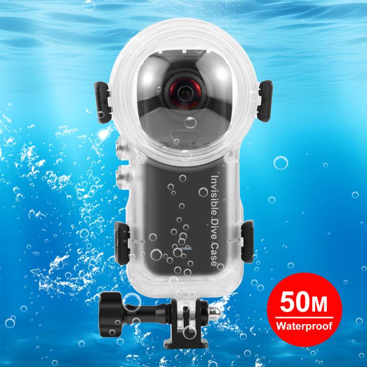 For Insta360 X4 Air PULUZ 50m Waterproof Sealed Diving Case, For Insta360 X4 Air