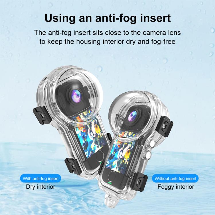 For Insta360 X4 Air PULUZ 50m Waterproof Sealed Diving Case, For Insta360 X4 Air