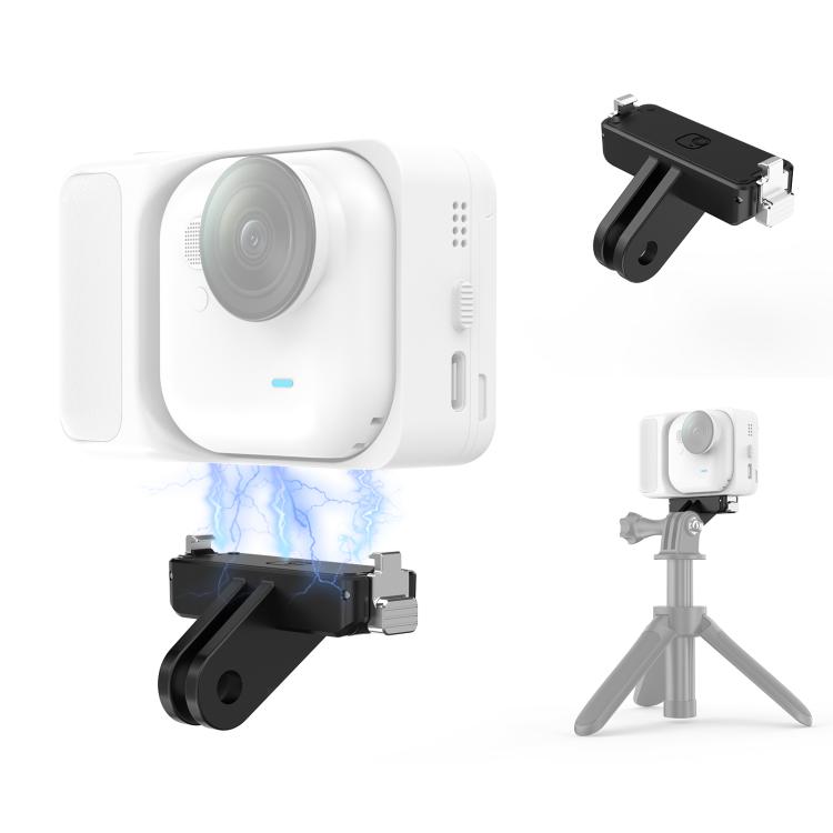 For Insta360 GO  UItra PULUZ Plastic Magnetic Quick Release Base Mount, Quick Release Base