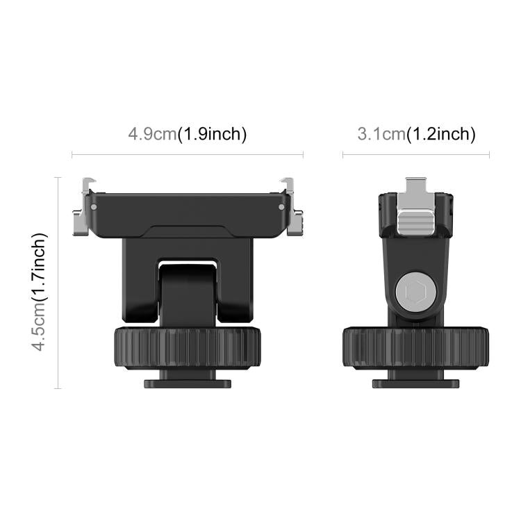 For Insta360 GO  UItra PULUZ Plastic Gimbal Magnetic Quick Release Base Mount, Gimbal Quick Release Base