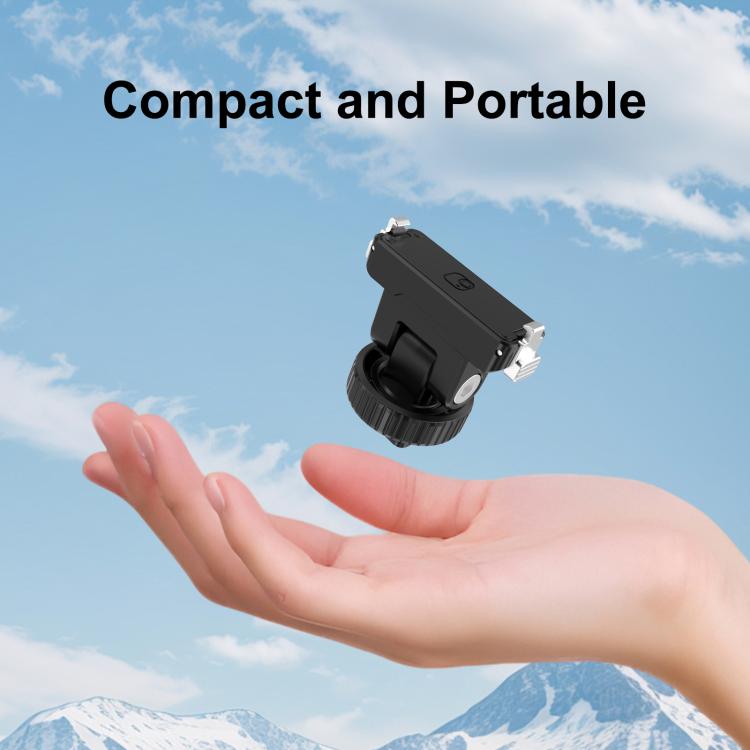 For Insta360 GO  UItra PULUZ Plastic Gimbal Magnetic Quick Release Base Mount, Gimbal Quick Release Base