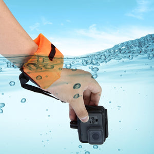 PULUZ Underwater Photography Floating Bobber Wrist Strap for GoPro, Insta360, DJI and Other Action Cameras, Length: 20cm, Bobber Wrist Strap