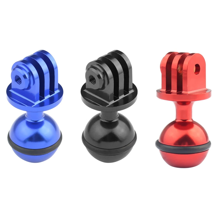 PULUZ  CNC Aluminum Ball Head Adapter Mount for GoPro, Insta360, DJI and Other Action Cameras, Diameter: 2.5cm, Aluminum Ball (Blue), Aluminum Ball (Red), Aluminum Ball (Black)