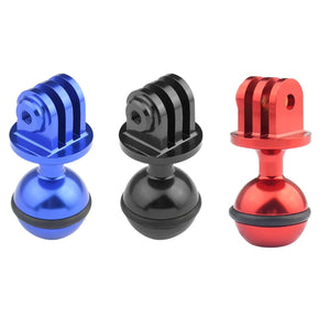 PULUZ  CNC Aluminum Ball Head Adapter Mount for GoPro, Insta360, DJI and Other Action Cameras, Diameter: 2.5cm, Aluminum Ball (Blue), Aluminum Ball (Red), Aluminum Ball (Black)