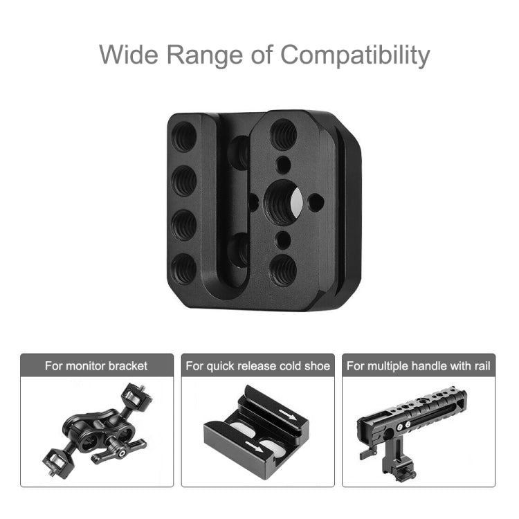 PULUZ Quick Release Plate External Mounting Holder for DJI RONIN / RONIN-S, Quick Release Plate