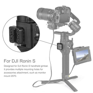 PULUZ Quick Release Plate External Mounting Holder for DJI RONIN / RONIN-S, Quick Release Plate