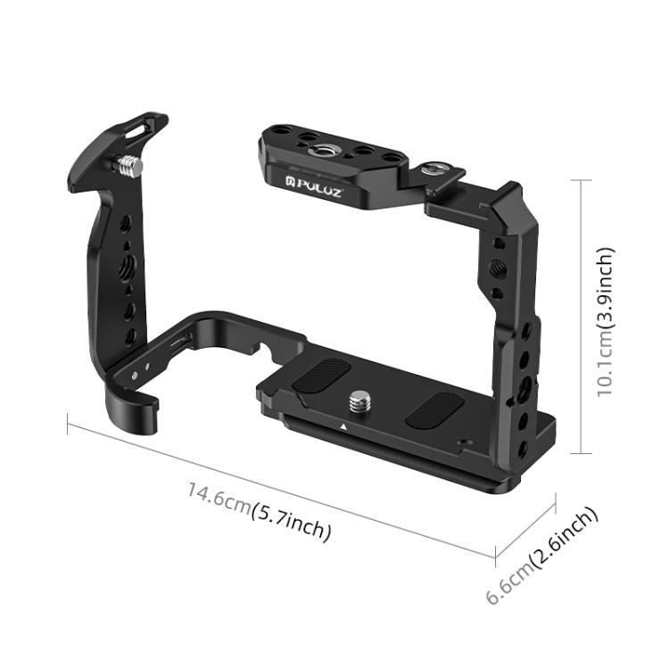 For Sony Sony Cinema Line FX2 / ILME-FX2B PULUZ Metal Camera Cage Stabilizer Rig, For Sony Cinema Line FX2 Cage