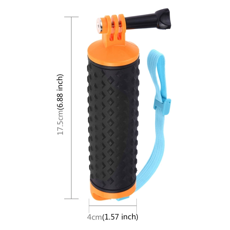 PULUZ Floating Handle Hand Grip Buoyancy Rods with Strap for GoPro HERO10 Black / HERO9 Black / HERO8 Black / HERO7 /6 /5 /5 Session /4 Session /4 /3+ /3 /2 /1, Xiaoyi and Other Action Cameras, Floating Hand Grip