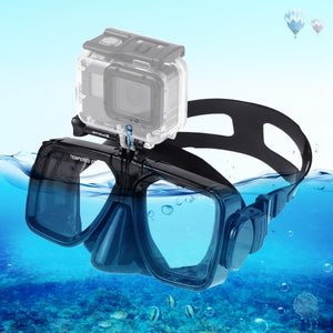 PULUZ Water Sports Diving Equipment Diving Mask Swimming Glasses for GoPro, Insta360, DJI and Other Action Cameras