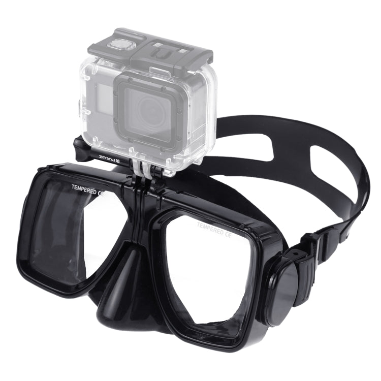 PULUZ Water Sports Diving Equipment Diving Mask Swimming Glasses for GoPro, Insta360, DJI and Other Action Cameras