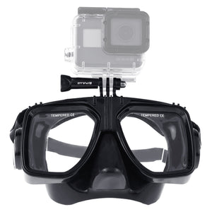 PULUZ Water Sports Diving Equipment Diving Mask Swimming Glasses for GoPro, Insta360, DJI and Other Action Cameras