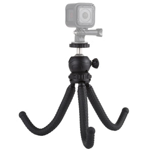 PULUZ Mini Octopus Flexible Tripod Holder with Ball Head for SLR Cameras, GoPro, Cellphone, Size: 25cmx4.5cm, 25cm Tripod(US), 25cm Tripod