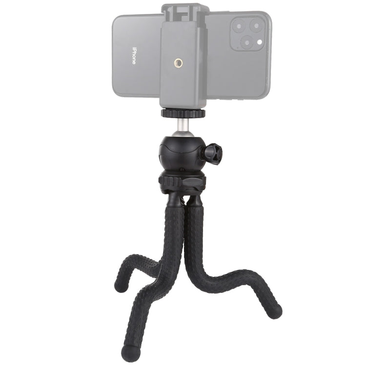 PULUZ Mini Octopus Flexible Tripod Holder with Ball Head for SLR Cameras, GoPro, Cellphone, Size: 25cmx4.5cm, 25cm Tripod(US), 25cm Tripod