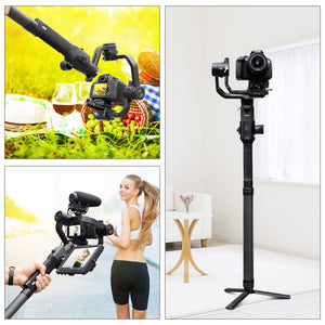 PULUZ Carbon Fiber Extension Monopod Pole Rod Extendable Stick for DJI / MOZA / Feiyu V2 / Zhiyun G5 / SPG Gimbal, Length: 35cm, 35cm