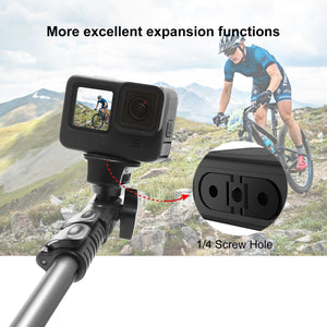 PULUZ Folding Finger Tripod Mount Adapter for GoPro HERO13 Black /12 Black /11 Black /11 Black mini /10 Black /9 Black /8 Black / Max, Folding Finger Tripod For GoPro HERO13 Black