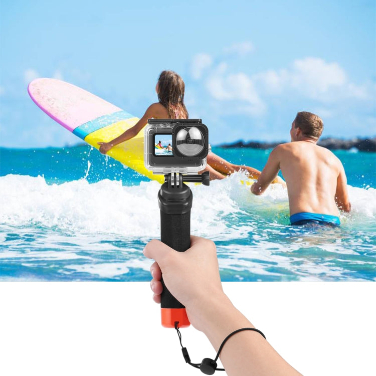 PULUZ Floating Foam Hand Grip Buoyancy Rods with Strap & Quick-release Base for GoPro, Insta360, DJI and Other Action Cameras, Foam Floating Hand Grip