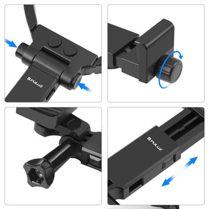 PULUZ Lazy Adjustable Neck Bracket for GoPro Action Camera Smartphones