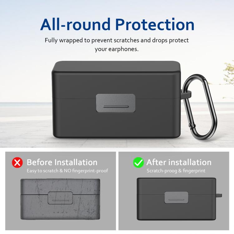 For DJI Mic 2 PULUZ Charging Case Silicone Scratch-proof Protective Cover, For DJI Mic 2