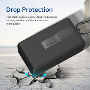 For DJI Mic 2 PULUZ Charging Case Silicone Scratch-proof Protective Cover, For DJI Mic 2