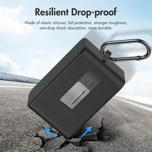 For DJI Mic Mini PULUZ Charging Case Silicone Scratch-proof Protective Cover, For DJI Mic Mini