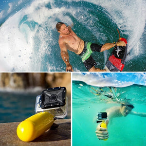 PULUZ Floating Handle Bobber Hand Grip with Strap for GoPro, Insta360, DJI and Other Action Cameras, Bobber Hand Grip