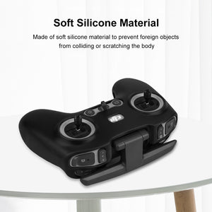 For DJI FPV Combo Remote Control PULUZ Silicone Protective Case with Neck Strap, For DJI FPV Combo Remote Control with Neck Strap