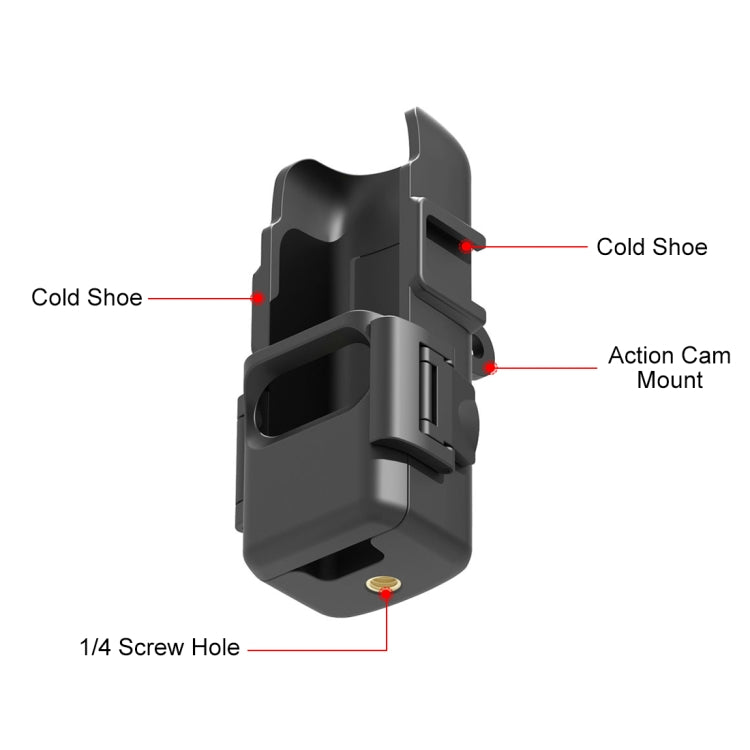 For DJI OSMO Pocket 3 PULUZ Protection Frame Expansion Adapter Bracket, Expansion Adapter Frame