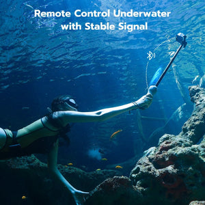 Remote Control Underwater Selfie Stick for GoPro HERO 13/12/11/10/9/8/MAX