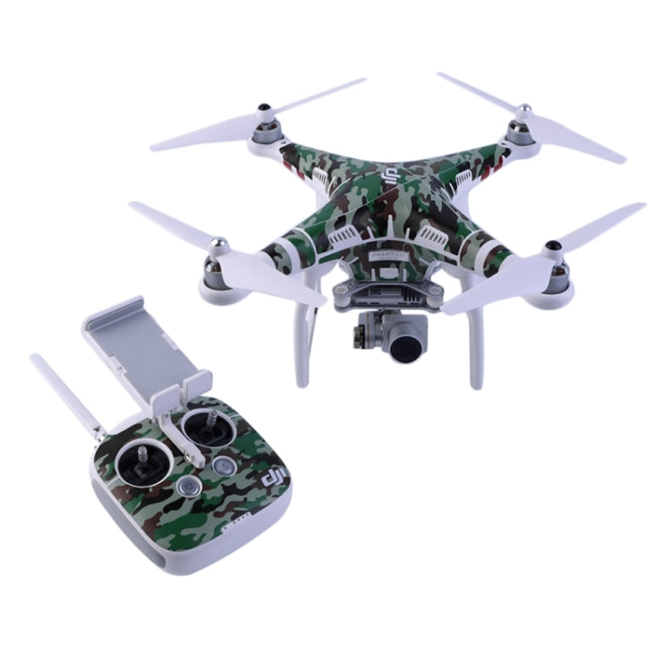 Water Resistance PVC Decal Skin Sticker for DJI Phantom 3 Quadcopter & Remote Controller, S-CHT-1793A, S-CHT-1793B, S-CHT-1793C