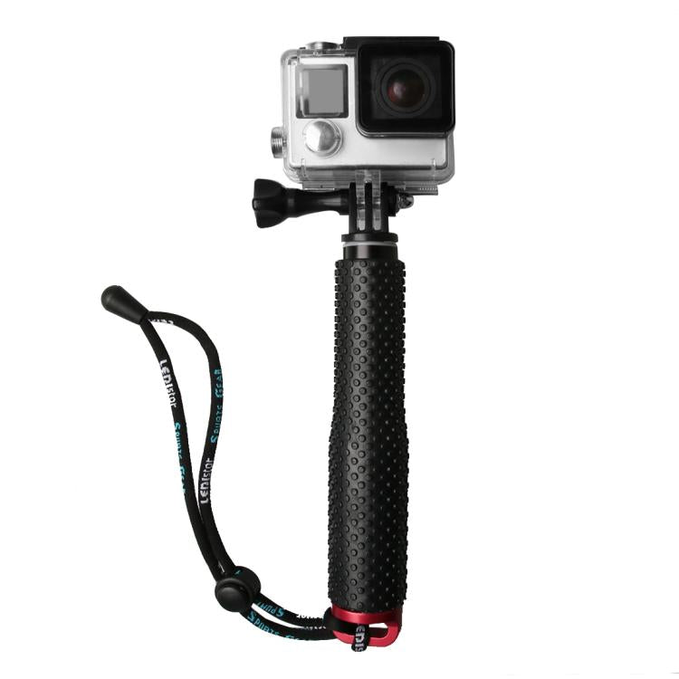 Handheld 49cm Extendable Pole Monopod with Screw for GoPro, Insta360, DJI and Other Action Cameras