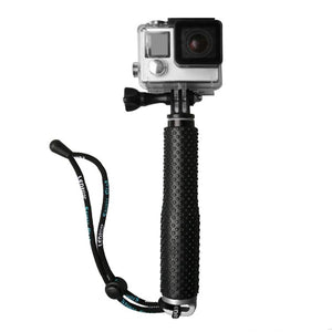 Handheld 49cm Extendable Pole Monopod with Screw for GoPro, Insta360, DJI and Other Action Cameras, Max Length: 49cm(Silver), Max Length: 49cm(Red), Max Length: 49cm(Blue), Max Length: 49cm(Gold), Max Length: 49cm(Green), Max Length: 49cm(Orange)