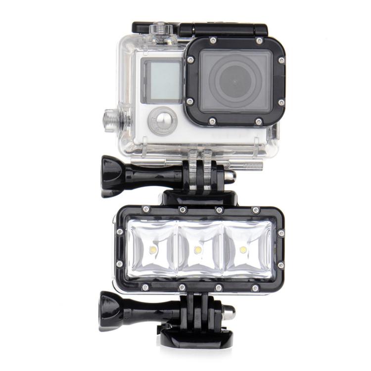 SupTig 30M Waterproof 300LM Video Light for GoPro, Insta360, DJI and Other Action Cameras, Video Light